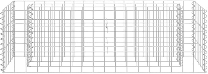 Gabion Raised Bed Galvanized Steel 35.4x11.8x11.8