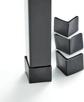 Earth Elevated - Sleeve feet Set for Elevated Garden Bed for Gardening to Protect Your Deck or Patio - for Plant pots and planters for Outdoor and Indoor Plants - 4 Units/Set