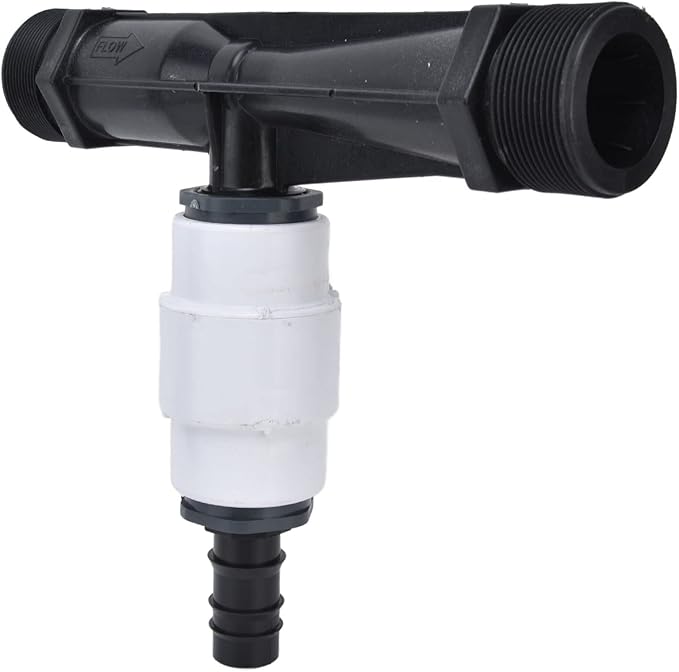 G2 External Thread Venturi Fertilizer with Check Valve Agriculture Fertilizer Injector Irrigation Tool for Garden