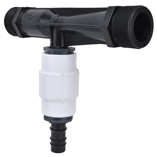 G2 External Thread Venturi Fertilizer with Check Valve for Garden