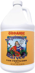 Neptune's Harvest Fish Fertilizer (2-4-1) - Organic Liquid Plant Fertilizer - Fish Hydrolysate for Vegetables Flowers Fruit Trees Grass - Indoor and Outdoor Plant Food (Gallon)