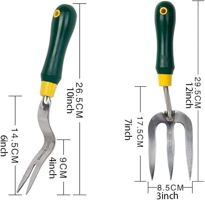 Garden Tool Set 5 Piece Stainless Steel Heavy Duty Gardening Tool Set Mini Garden Plant Tool Loose Soil Pot Planting Flowering Tool