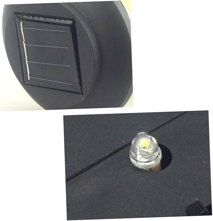 TEHAUX 2Pcs Solar Torch Lights for Outdoor Garden Warm Light Landscape Pathway Solar Spike Spotlights for Courtyard and Park Lighting