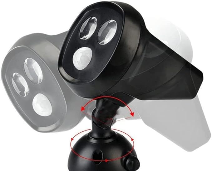 Fengyan Porch &amp Patio Lighting 4pcs/lot Solar Light 2led Rotatable Floodlight Outdoor Landscape Sensor Light Patio Lighting Owl Spotlight