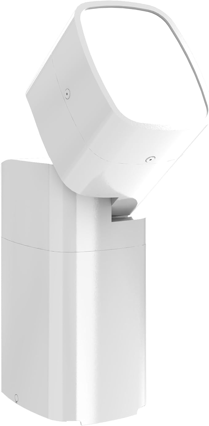 TayMac White Spotlight Slide Cover PPSLW for ParkPost Outdoor Power Enclosure (Required) 2000-Lumen 2700K Polycarbonate Post Cap Light for Garden Decor Seamless Spot Lighting Accessory