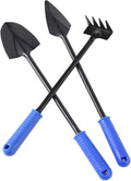 Garden Tool Set for Plants Flower Pot Shovel Rake Spade Tools Plant Weeding(2)