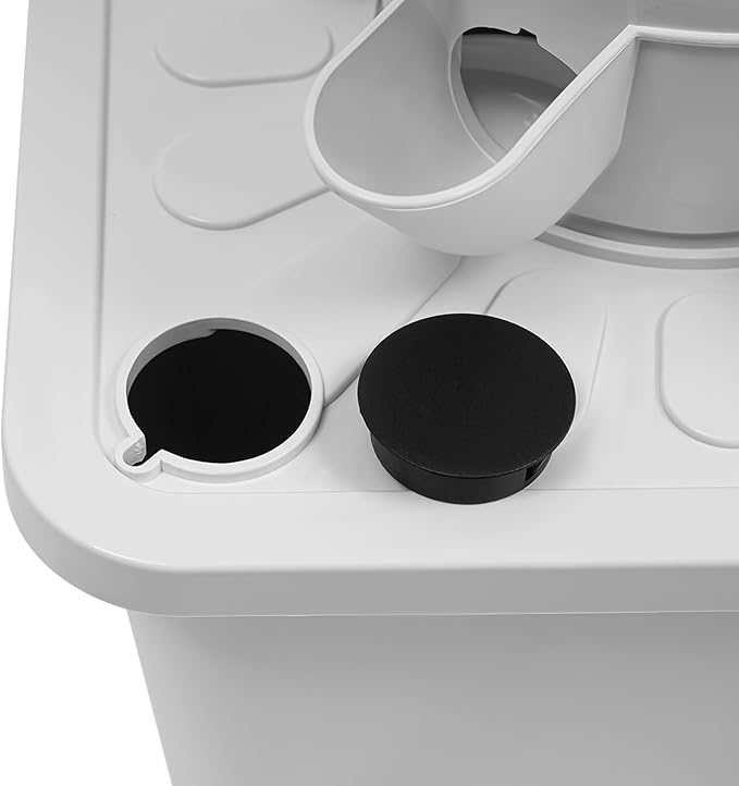 30 Pots Hydroponic Tower Growing System 6 Layers Movable Vertical Hydroponics Tower Garden Growing System Space Saving Indoor Plants Smart Garden for Gardening Lover
