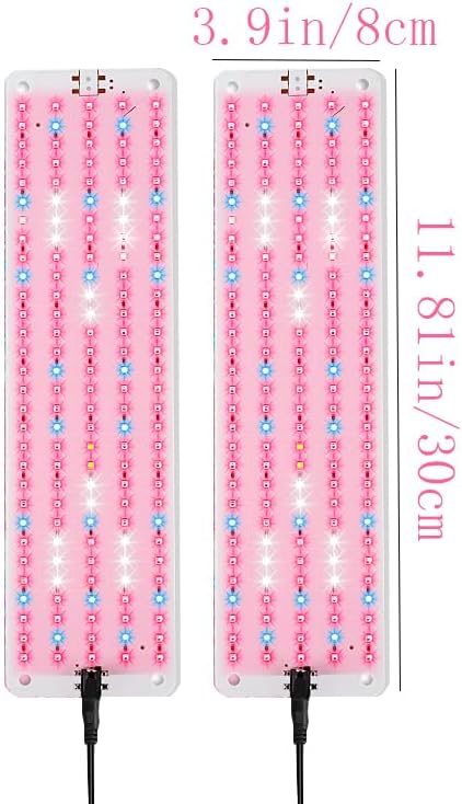 LED Grow Light red Bule 2 pcs