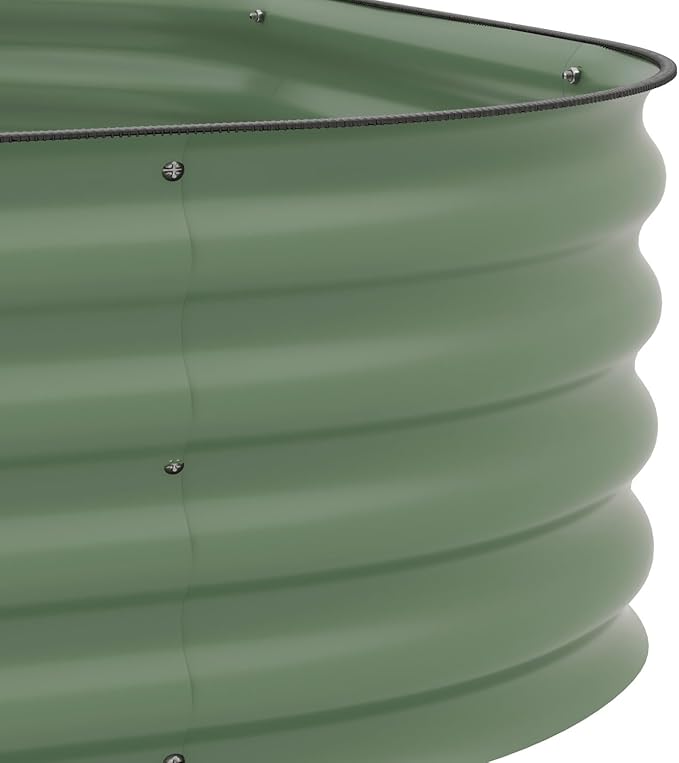 3-Tier Galvanized Steel Raised Garden Bed Kit 62.25 X 43 X 32.25 3 Combining Planter Boxes