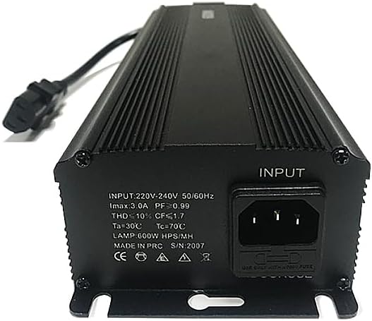 Digital Dimmable Ballast Indoor Garden Grow Light Ballast 600w