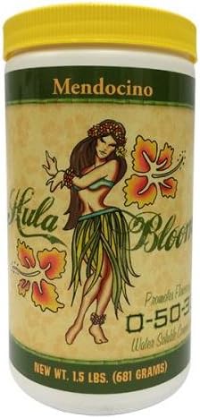 Mendocino Grow More Hula Bloom 0-50-30 is A High-Phosphorus Soluble Fertilizer