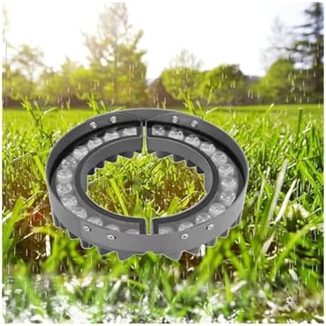 High Brightness Outdoor Waterproof LED Ring Tree Light Sturdy Spotlight Lamp for Trees &amp Roman Columns Green Decorative Lighting for Gardens &amp Patios