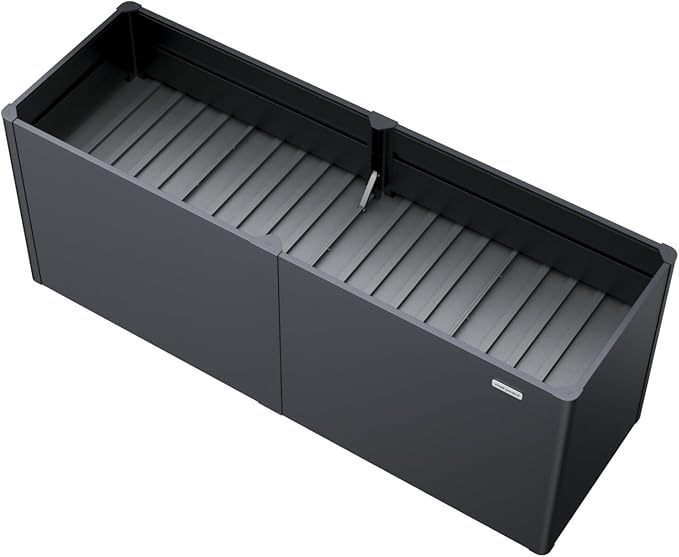 Vego garden Soil-Saving Intermediate Floor 32 Tall Modern Garden Bed 27 x 83 (Garden Bed Not Included)