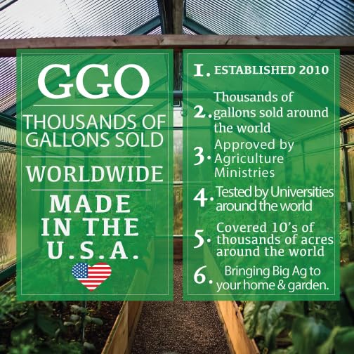 Organic Liquid Mineral Fertilizer for Plants – Fix Nutrient Deficiencies &amp Restore Soil Health – Micronutrients for Strong Growth &amp Yield – Garden Vegetables Indoor (GGO Mineralizer)