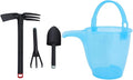 Gardening Tool Set Lightweight Plastic Shovel Rake and Bucket for Beach Sand Play Backyard Planting with Non-Slip Design Versatile Garden Hoes