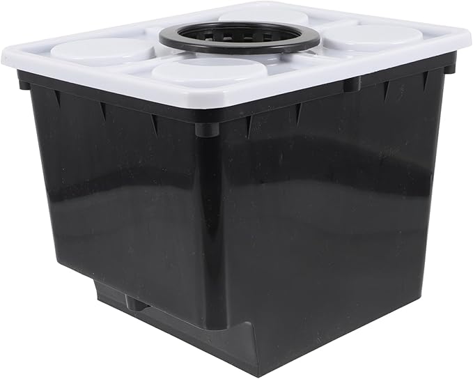 Toyvian Hydroponic Soilless Cultivation Bucket Lid for Greenhouse Vegetable and Fruit Gardening Easy Installation and Practical for Home Planting