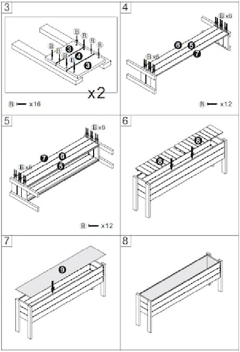 Zylina Wood Raised Garden Bed - Long 60x12x22 Raised Planter Boxes - These Garden Beds for Outdoor with Legs Grow Healthy Vegetables Herbs and Beautiful Flowers on Your Patio or Backyard.