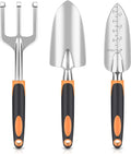 42Pcs Garden Tools Set Garden Tools Set Gardening Tools Set(Orange 3 Piece Set)