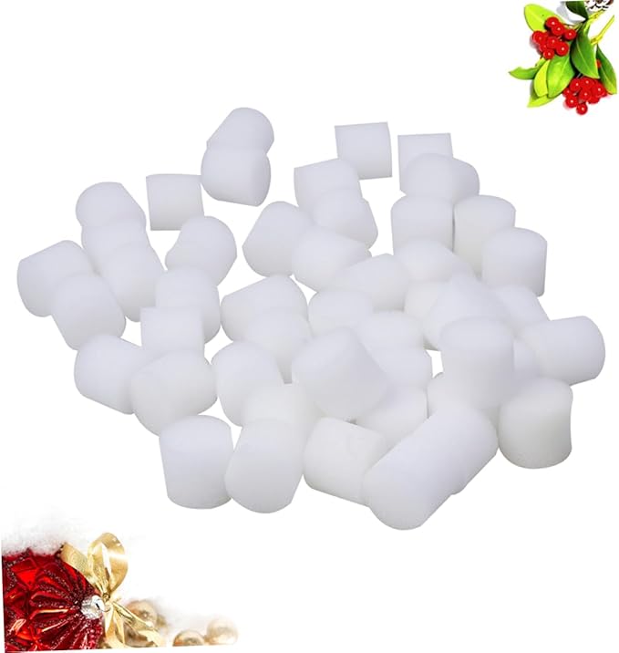 Mipcase 300pcs Maximize Your Garden Space Hydroponic Sponges Moisturized Growing Sponges Gardening Tools Soilless Cultivation