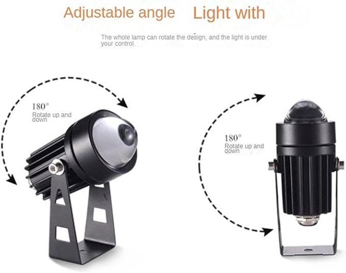 Outdoor Landscape Spotlights 2pcs Spotlight Led Beam Light - Led Spot Lights 5W Outdoor Wall Lamp Landscape Lighting IP65 Waterproof LED Spotlight Narrow Beam Spotlight