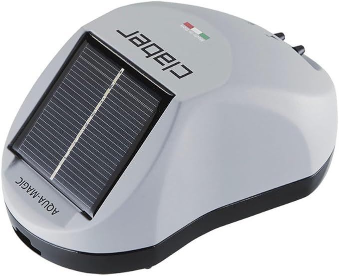 Claber Aqua Magic Solar Drip Irrigation System - Automatic Solar Watering for Up to 20 Outdoor Plants No Faucet Required