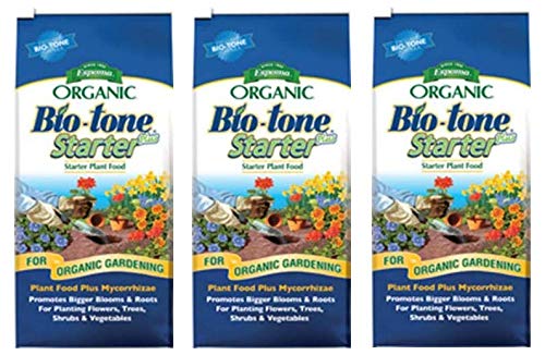 Espoma BTSP8 Organic 4-3-3 BioTone Starter Plus Fertilizer 8 lb (1 Тhree Pаck)