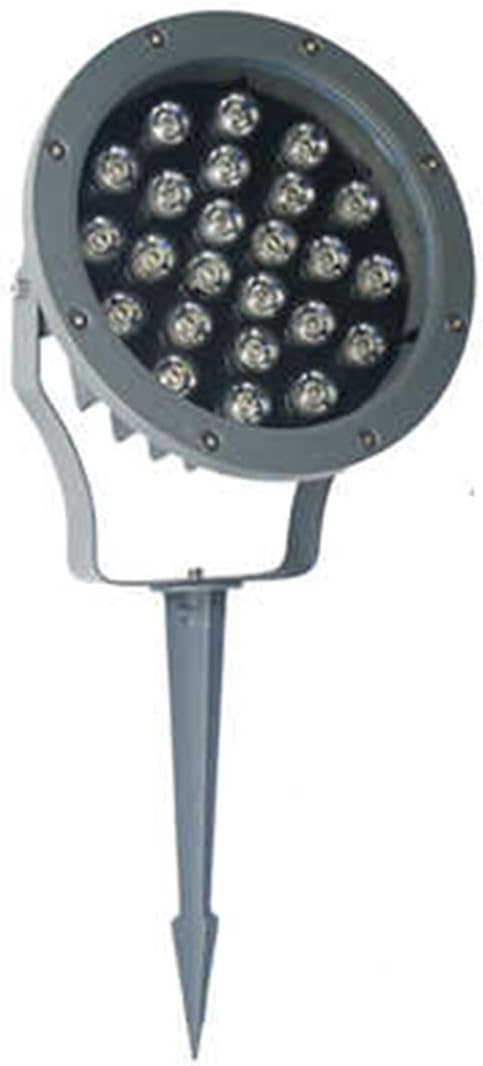 Tree Spotlight - LED Beam Spotlight - AC 220V Round Outdoor Flood Light IP65 Waterproof Triple Plug-in Tree Lamp Outdoor Floor LampTrees Landscape Light Spotlights(GreenB-3W)