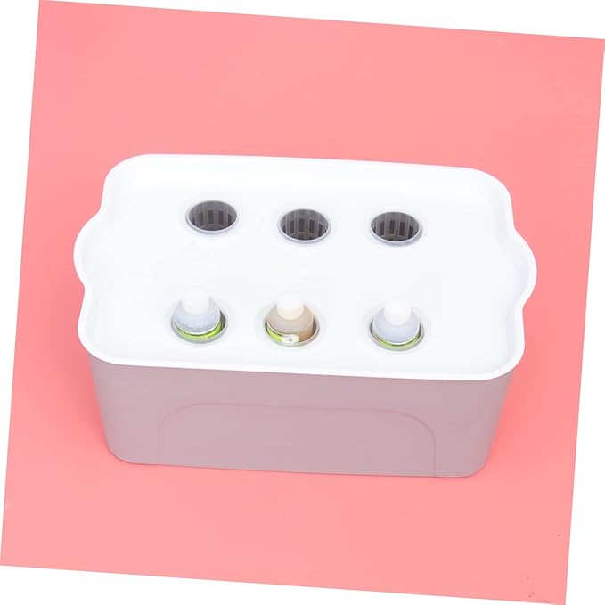 1pc Hydroponic Planting Box Soilless Growing Machine for Indoor and Balcony Use Automatic Plastic Vegetable Nursery High Budding Rate Pollution Hydroponics System Silent Version