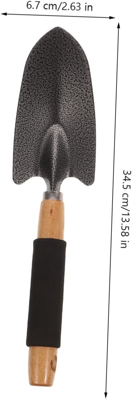 BESPORTBLE 1set Ergonomic Gardening Tools Set Shovel and Rake for Outdoor Use Compact Design Premium Handles for Planting and Soil Cultivation