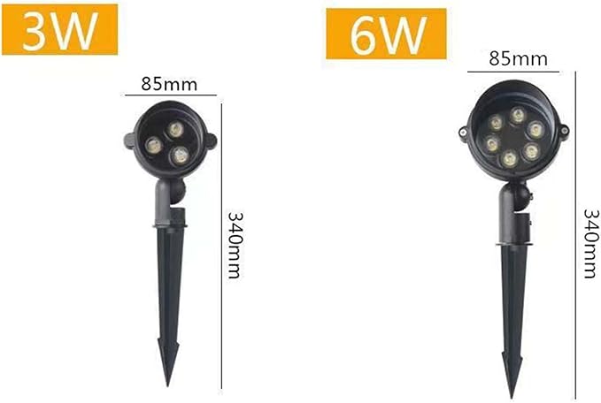 Lawn Projector Round Tree Light Outdoor LED Beam Spotlight Recessed Spotlights for Hotel Indoor Courtyard Garden Park Flag Lighting(White7W)