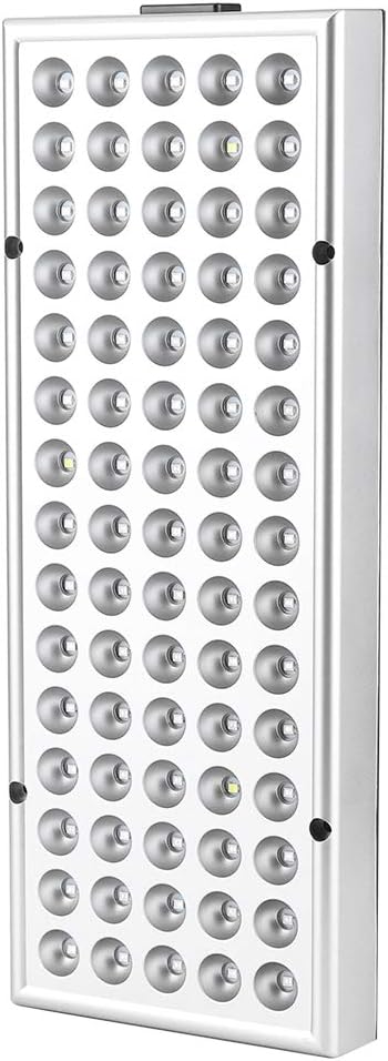 LED Plant Lamp Full Spectrum Growing Light with 75 LED Beads 25W Plant Growing Light for Gardens Greenhouses Horticulture