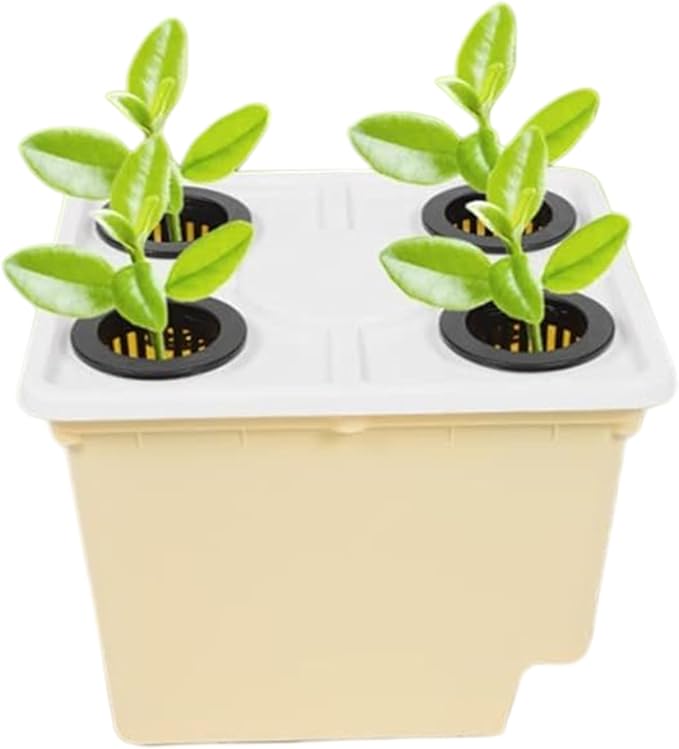 Hydroponic Planter - Soilless Cultivation Gardening SuppliesHydroponic Growing System for Vegetables | for Indoor Outdoor Windowsill Balcony Greenhouse Tomato Cucumber Fruit