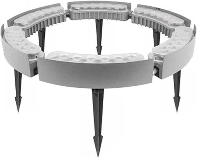 Aluminium Trees Floodlights IP65 Weatherproofwith Ground Plugfor Courtyards(Blue Light6 Sets)