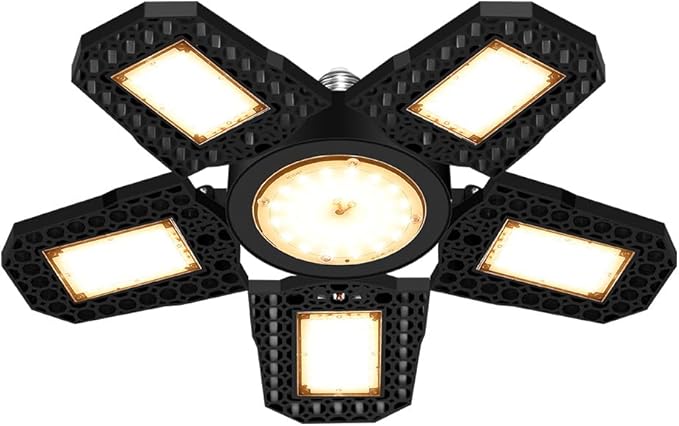 300W E27 Dimmable Full Spectrum LED Plant Light Foldable 90° Indoor Vertical Farming Lamp Sunlight UV/IR Spectrum 100-277V Greenhouse Potted Herbs Flowers Vegetables Hydroponic Seedling Filling Light