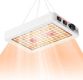 300W Home-Use Sunlike LED Plant Light 192 Long-Lifespan Lamp Beads With VEG/BLOOM Switchable Modes 100-277V Wide Voltage US Plug for Indoor Seed Germination Potted Vegetables And Flower Cultivation