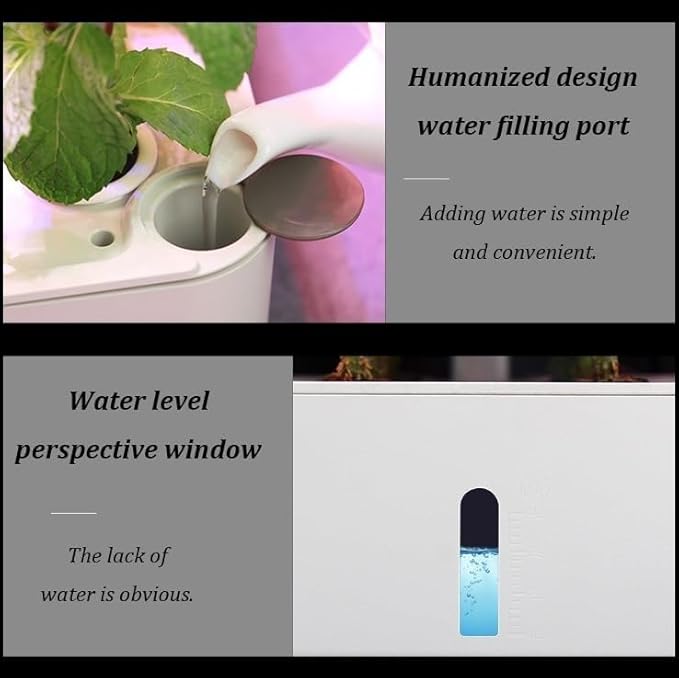Indoor Hydroponics System Indoor Garden Hydroponic Indoor Gardenfor Fruits and Vegetableswith Hydrating Pump AdapterHydroponics Growing System for Indoor Fruits and Vegetables wyqdp240305