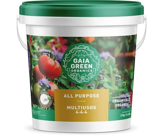 Gaia Green Organics All Purpose 4-4-4-2kg (4.4 lb)