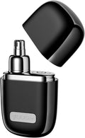 yoose Alloy Nose Hair Trimmer Portable Nose Hair Trimmer for Men Women Rechargeable Washable Nose Trimmer Detachable Head Easy to Clean Travel Size Dual Edged Blades Painless Trimming Black
