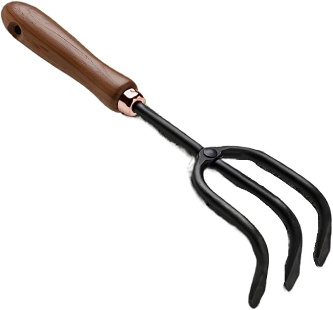 1/3PCS Gardening Tool Set Flower Rake Spade Soil Scoop Household Growing Plant Pine Shovel Garden Tools(Hand Rake)
