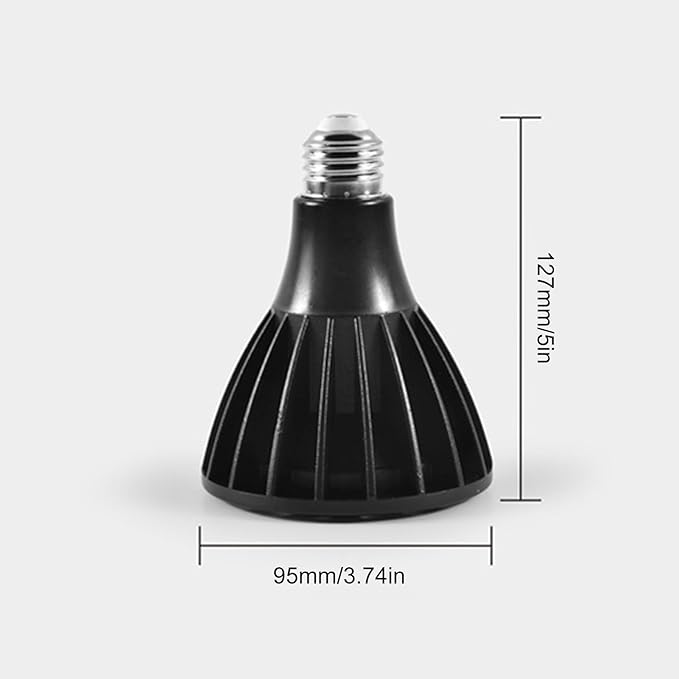 Plant Light Bulb - Grow Lamp LED Portable Full Spectrum | Energy Saving Indoor Lighting for Greenhouse Terrarium Vegetables Care Aquarium Garden Seedling Setup Flowering Growth Support