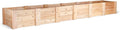 Infinite Cedar Premium Cedar Raised Garden Bed (2' x 12' x 16.5 H)