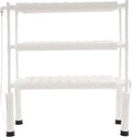 Hydroponic Growing System 108 Plant Sites 3 Tier Soilless Cultivation Rack with Automatic Timer for Indoor and Outdoor Cultivation of Leafy Vegetables