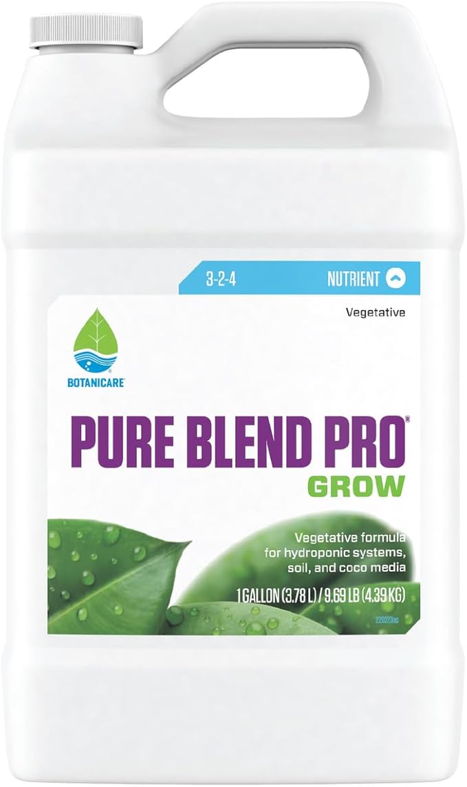 Botanicare Pure Blend Pro Grow Nutrient 3-2-4 1 gal.