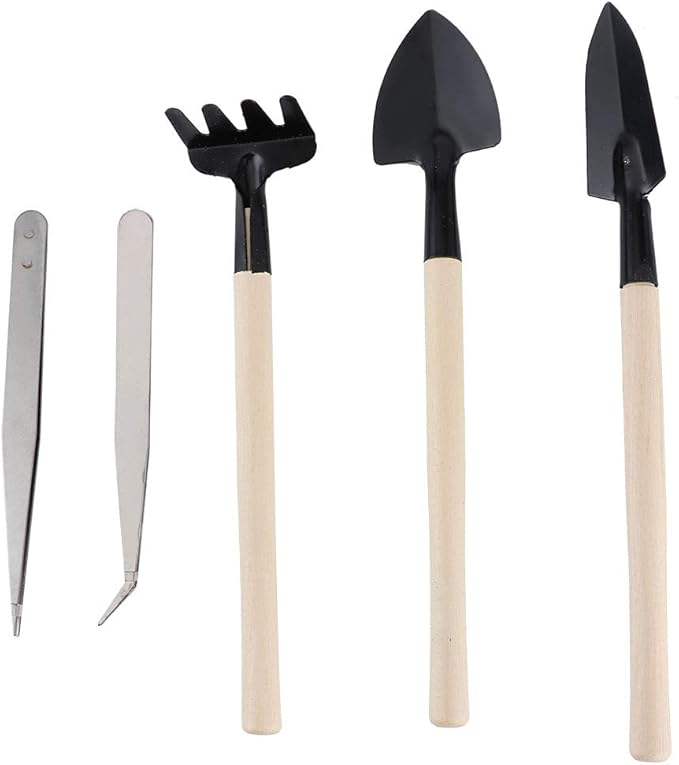 Lightweight Plants Tool Set Easy to Carry and for Bonsai Indoors Small Plants with Bonsai Plants Tool (Blue)