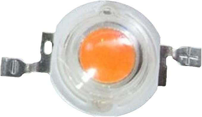100pcs 3W high Power led chip Lamp Bead Plant Grow Light Full Spectrum 400-840nm 45MIL Chip 3.2-3.4 700mA180-200LM