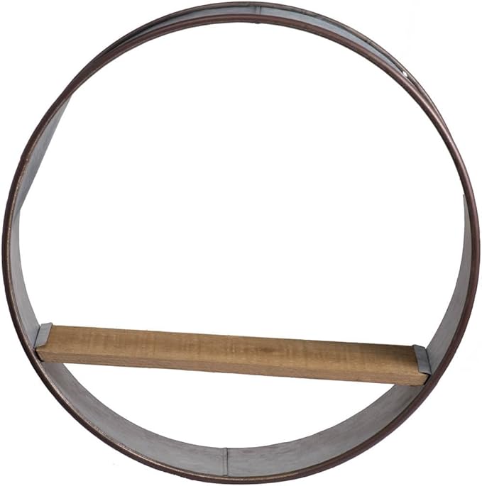 Round Metal Wall Planter 5