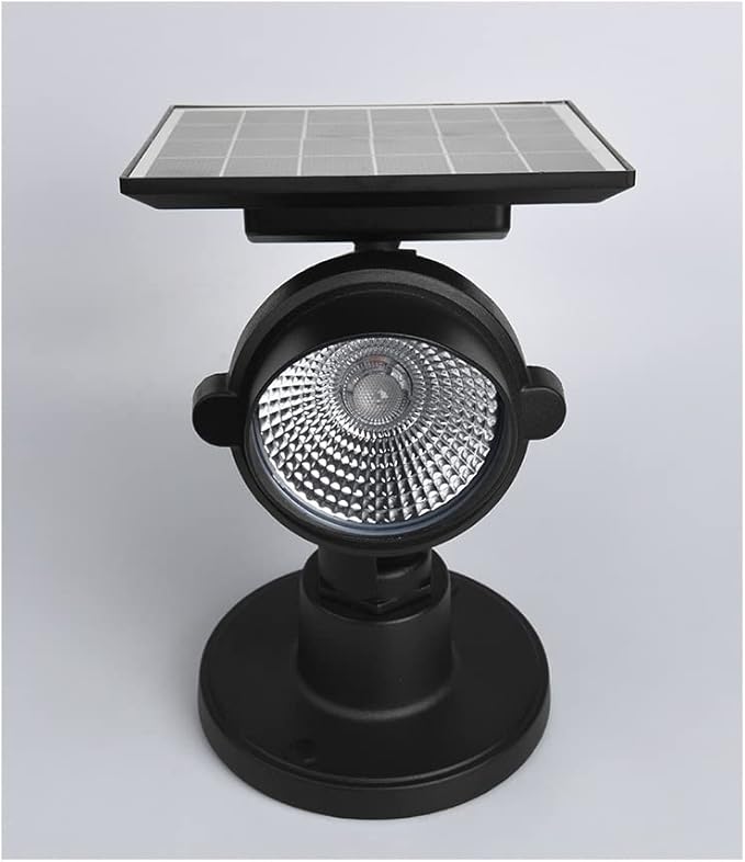 Outdoor LED Spotlight Waterproof Solar Spot Lights Bright Flag Light Landscape Automatic Mini Lawn Lamp 10W Graden Lights Decorative Lamp Courtyard Front Yard Warm White HWD0173