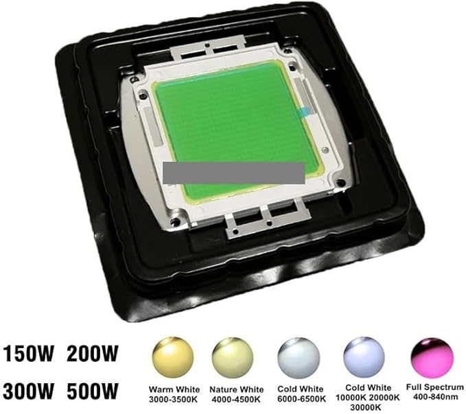 1pcs 500W DC60-68V Grow Light 380-840nm LED Integrated COB Chip for Floodlight Source