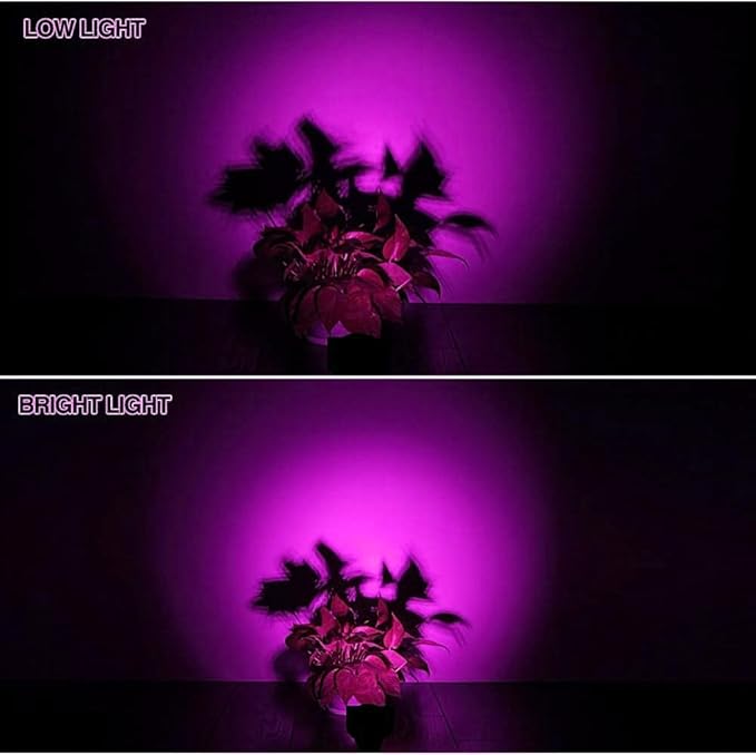 Solar Landscape Lights 7 LED Solar Spotlights 2 in 1 Security Light Solar Lights Outdoor Waterproof for TreePatioYard (Pink)