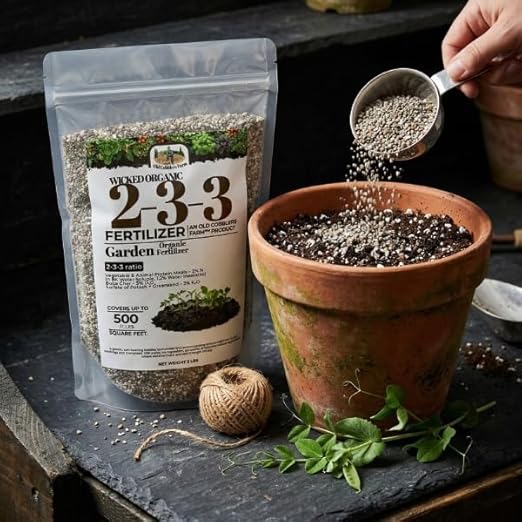 Old Cobblers Farm Wicked Organic Seed Starter Fertilizer 2-3-3 – Gentle Nutrition for Strong Root Development (5 lbs | 10 lbs | 15 lbs | 20 lbs) (20 lbs)